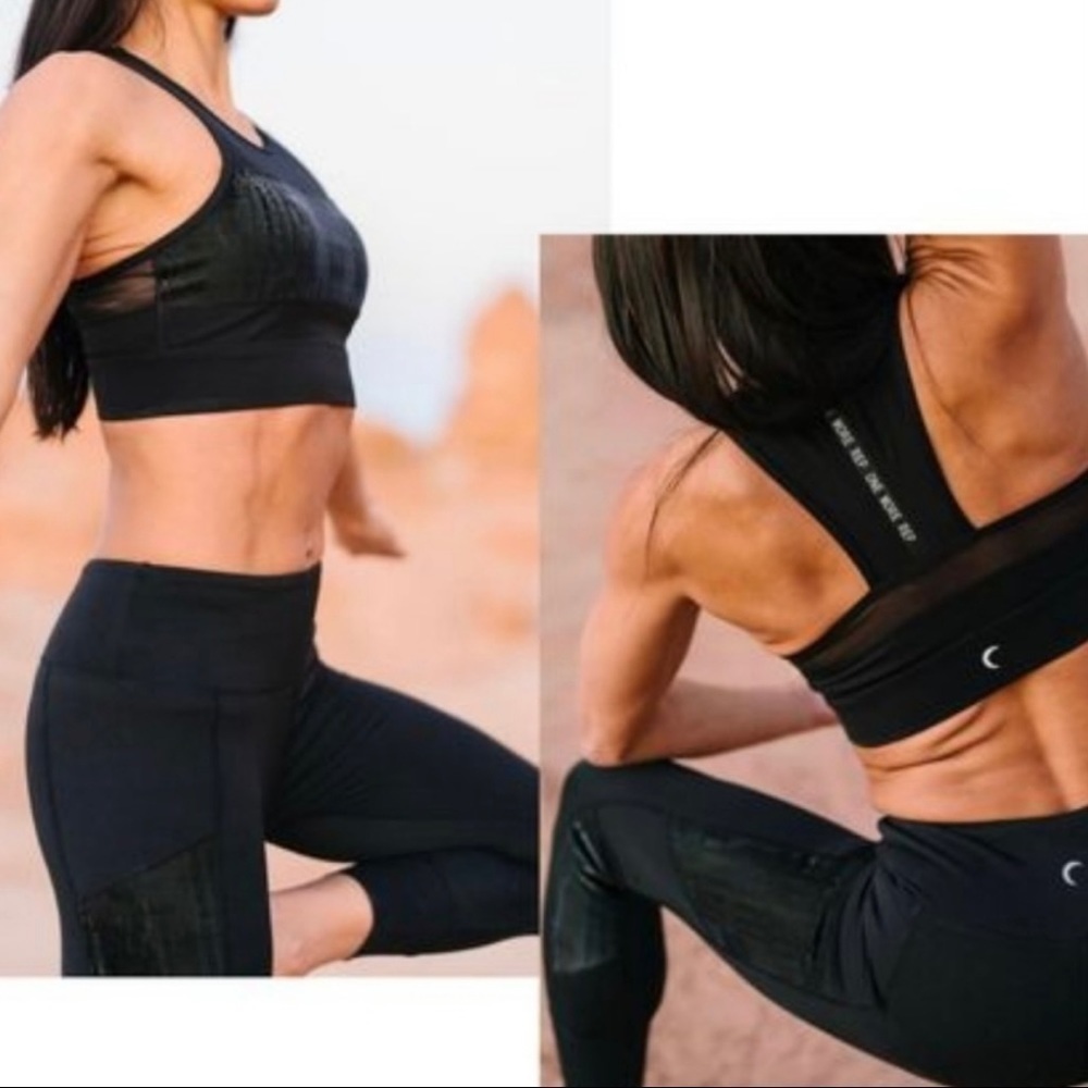 Zyia Active All Star One More Rep High
Impact Sports Bra: Black
